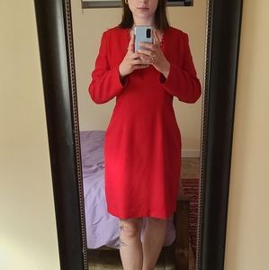 Vintage joseph ribkoff red dress